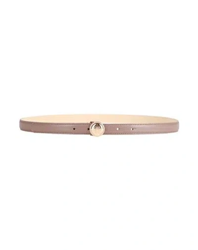 Guess Woman Belt Khaki Size M Textile Fibers