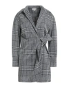 Guess Woman Cardigan Grey Size S Polyester, Viscose In Gray