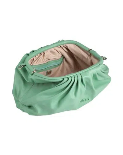 Guess Woman Cross-body Bag Light Green Size - Polyurethane