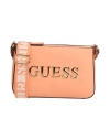 Guess Woman Cross-body Bag Salmon Pink Size - Polyurethane