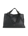 Guess Woman Handbag Black Size - Leather In Black