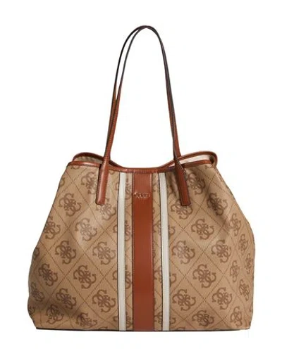 Guess Woman Handbag Brown Size - Polyurethane