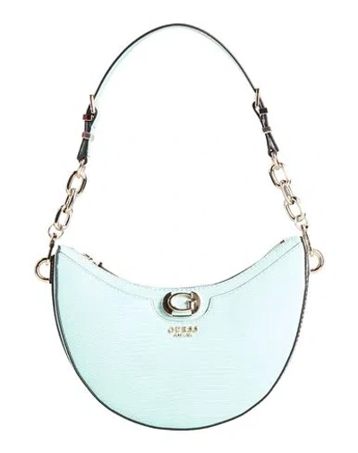 Guess Woman Handbag Light Green Size - Polyurethane