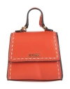 Guess Woman Handbag Orange Size - Polyurethane
