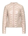 Guess Woman Jacket Pink Size S Polyurethane In Pink