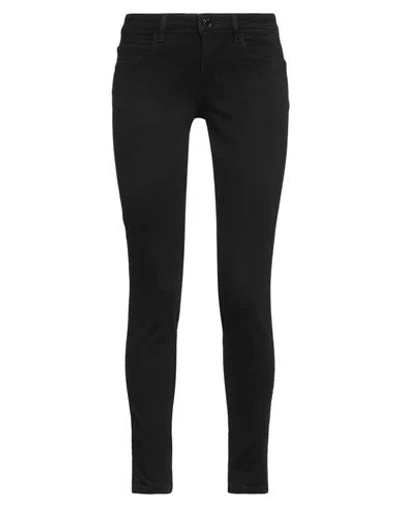 Guess Woman Jeans Black Size 26w-30l Cotton, Polyester, Elastane