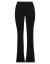 Guess Woman Jeans Black Size 25w-32l Tencel Lyocell, Modal, Elastomultiester, Elastane