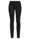 Guess Woman Jeans Black Size 28w-32l Cotton, Elastomultiester, Elastane In Black