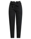 Guess Woman Jeans Black Size 30 Cotton, Elastane In Black