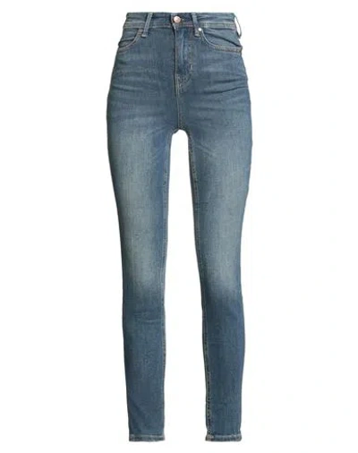 Guess Woman Jeans Blue Size 24 Cotton, Polyester, Elastane