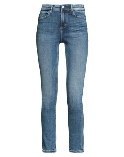 Guess Woman Jeans Blue Size 25 Cotton, Elastane