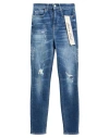 Guess Woman Jeans Blue Size 25w-29l Cotton, Elastane In Blue