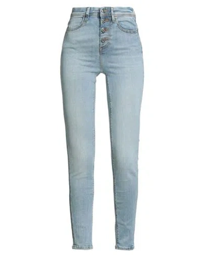 Guess Woman Jeans Blue Size 25w-29l Cotton, Modal, Elastomultiester, Elastane