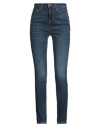 Guess Woman Jeans Blue Size 25w-29l Cotton, Polyester, Elastane In Blue