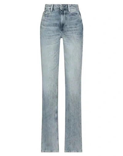 GUESS GUESS WOMAN JEANS BLUE SIZE 27W-35L COTTON