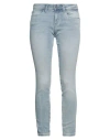 Guess Woman Jeans Blue Size 26 Cotton, Polyester, Metallic Fiber, Elastane In Blue