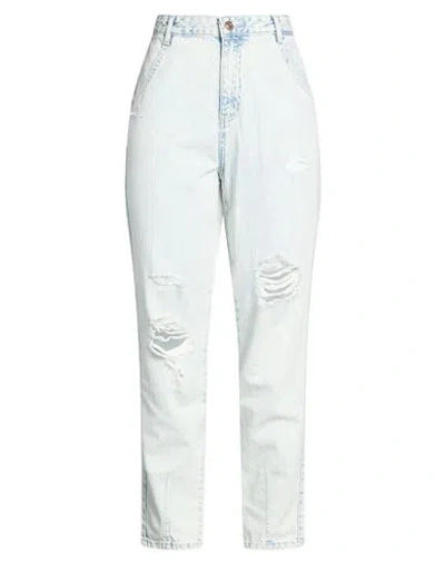 Guess Woman Jeans Blue Size 26w-29l Cotton