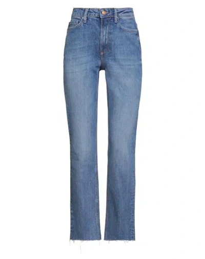Guess Woman Jeans Blue Size 26w-29l Cotton, Elastane