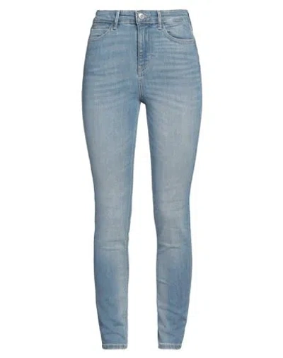 Guess Woman Jeans Blue Size 26w-29l Cotton, Elastomultiester, Elastane