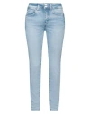 Guess Woman Jeans Blue Size 26w-29l Cotton, Elastomultiester, Elastane In Blue