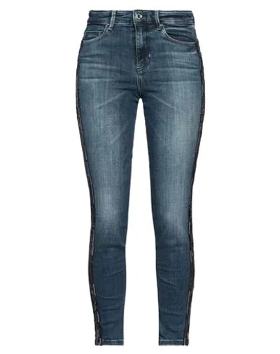 Guess Woman Jeans Blue Size 27w-29l Cotton, Elastane