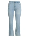 Guess Woman Jeans Blue Size 28w-27l Cotton, Polyester, Viscose, Elastane
