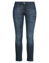 Guess Woman Jeans Blue Size 28w-30l Cotton, Modal, Silk, Polyester, Elastane