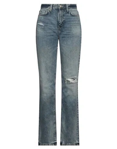 Guess Woman Jeans Blue Size 28w-l33 Cotton