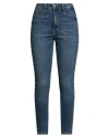 Guess Woman Jeans Blue Size 29 Cotton, Polyester, Elastane In Blue