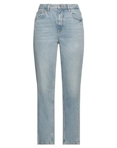 Guess Woman Jeans Blue Size 29w-29l Cotton, Elastane