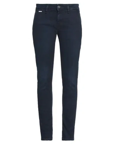 Guess Woman Jeans Blue Size 28w-32l Cotton, Elastane