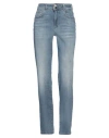 Guess Woman Jeans Blue Size 26w-29l Cotton, Elastomultiester, Elastane In Blue