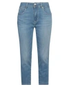 Guess Woman Jeans Blue Size 29 Cotton, Lyocell, Polyester, Elastane In Blue