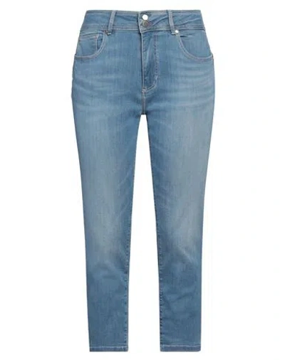Guess Woman Jeans Blue Size 29 Cotton, Lyocell, Polyester, Elastane