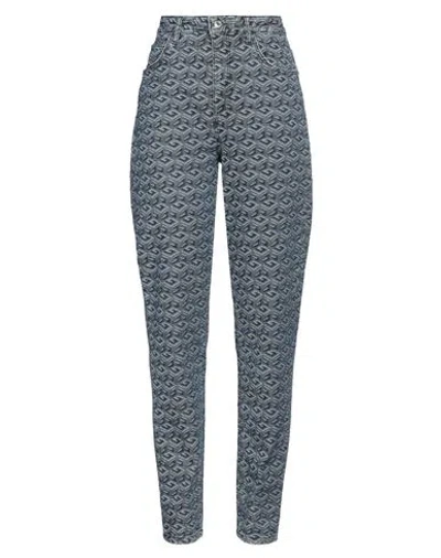 Guess Woman Jeans Blue Size 32w-29l Cotton, Elastane