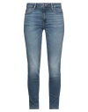 Guess Woman Jeans Blue Size 32w-29l Cotton, Polyester, Elastane