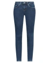 Guess Woman Jeans Blue Size 32w-30l Cotton, Tencel Modal, Elastomultiester, Elastane In Blue