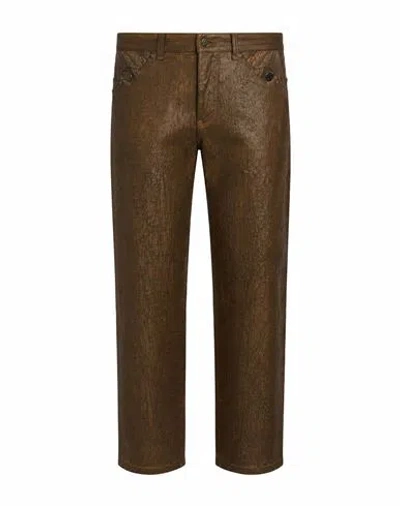 Guess Woman Jeans Brown Size 30w-34l Cotton, Polyester, Elastane, Elastomultiester