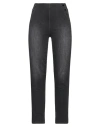Guess Woman Jeans Charcoal Size 28w-29l Cotton, Polyester, Modal, Elastane In Grey