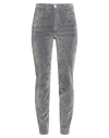 Guess Woman Jeans Grey Size 28w-29l Cotton, Viscose, Elastane In Gray