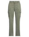 Guess Woman Jeans Military Green Size L-31l Lyocell, Cotton, Elastomultiester, Elastane In Green