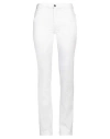 GUESS GUESS WOMAN JEANS WHITE SIZE 26W-32L COTTON, ELASTOMULTIESTER, ELASTANE