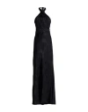 Guess Woman Maxi Dress Black Size L Viscose