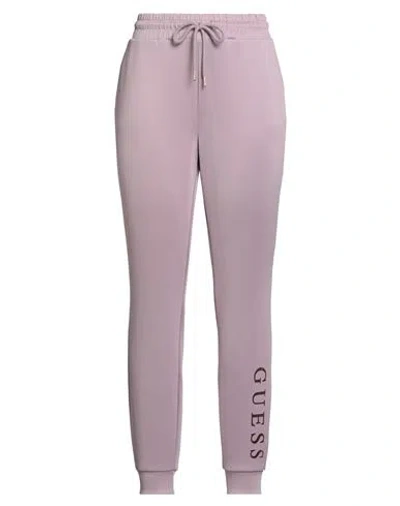 Guess Woman Pants Antique Rose Size M Polyester, Elastane