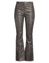 Guess Woman Pants Beige Size 29w-32l Cotton, Polyester, Elastane