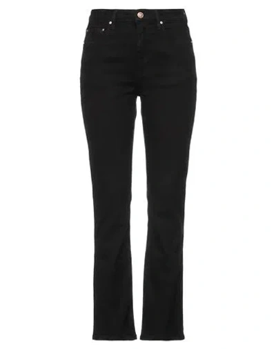 Guess Woman Pants Black Size 24w-29l Lyocell, Modal, Elastomultiester, Elastane