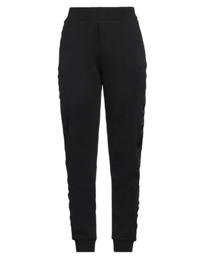 Guess Woman Pants Black Size L Cotton