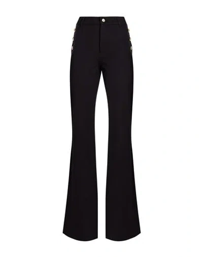 Guess Woman Pants Black Size M Viscose, Polyamide, Elastane