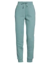 Guess Woman Pants Green Size Xs Cotton, Polyester