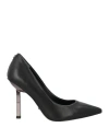 Guess Woman Pumps Black Size 6 Leather